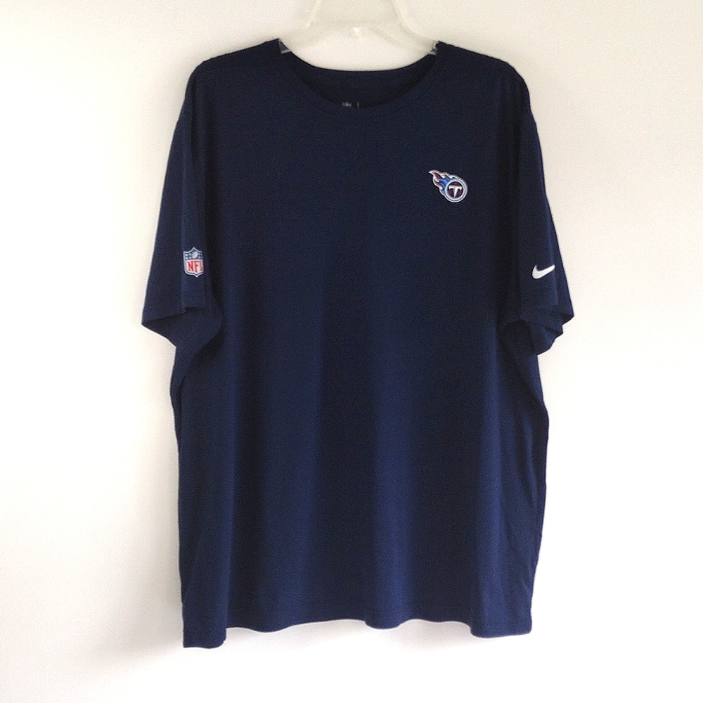 Tennessee Titans NFL Nike Dri-Fit Short Sleeve Tee Size XXL